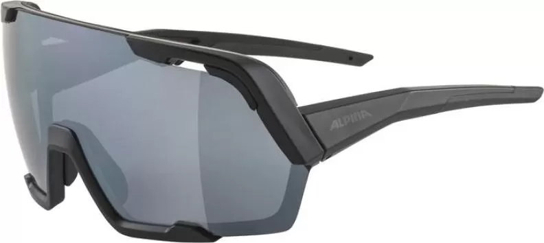 Alpina ROCKET BOLD Sonnenbrille - all black matt, mirror black