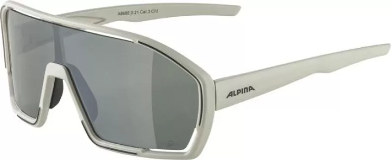 Alpina BONFIRE Q-LITE Eyewear - cool-grey matt, silver mirror