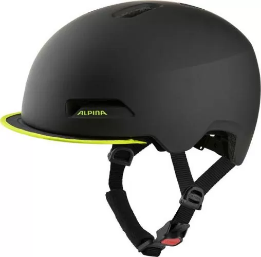 Alpina Brooklyn Velohelm - black-neon yellow matt Alpina Brooklyn Velohelm - black-neon yellow matt