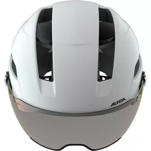 Alpina Soho Visor V Velohelm - White Matt