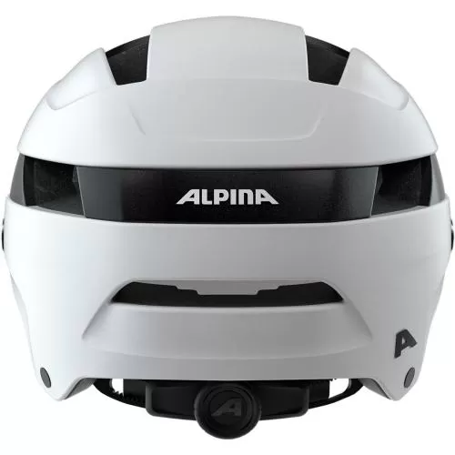 Alpina Soho Visor Bike Helmet - White Matt