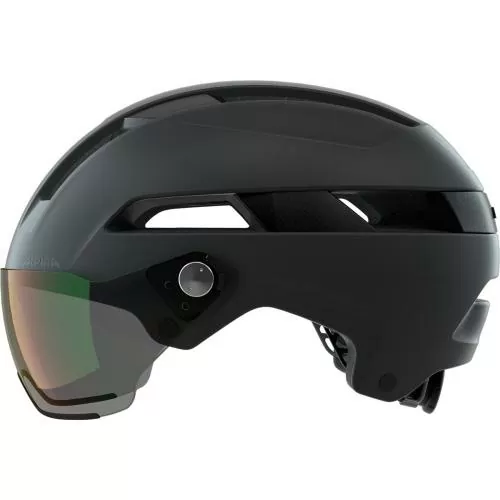 Alpina Soho Visor V Velohelm - Black Matt