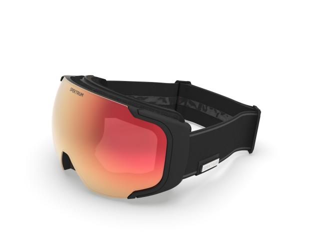 Spektrum Skibrille Sylarna Bio Essential - Black, Brown Multi Layer Red