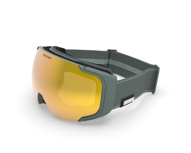 Spektrum Skibrille Sylarna Bio Essential - Olive Green, Brown Multi Layer Gold