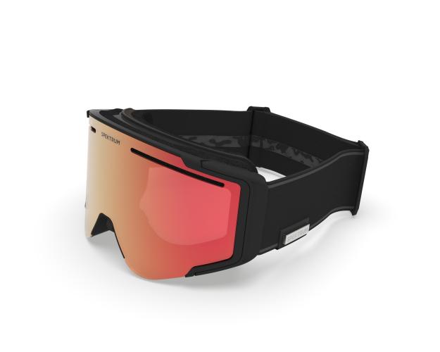 Spektrum Skibrille Östra Bio Essential - Black, Brown Multi Layer Red