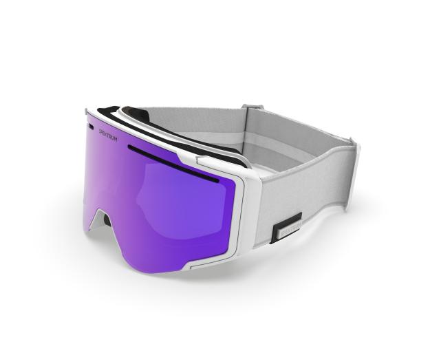 Spektrum Skibrille Östra Bio Essential - Optical White, Brown Multi Layer Blue