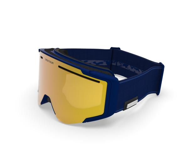 Spektrum Skibrille Östra Bio Essential - Night Blue, Brown Multi Layer Gold
