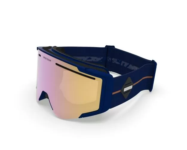 Spektrum Goggles Östra Bio Premium - Night Blue, Rose Gold