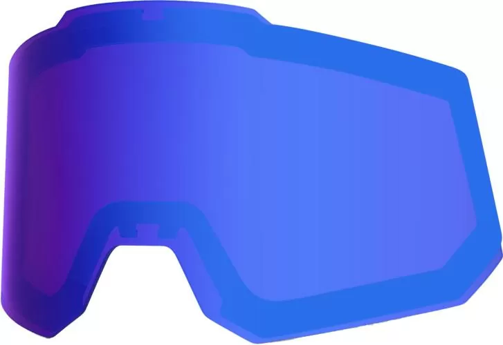 100% Snowcraft Replacement Lens - Hiper Dual Pane Mirror Violet Lens