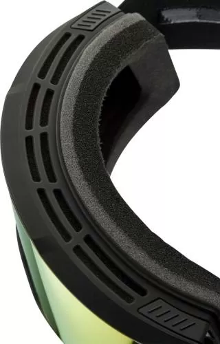 100% Snowcraft XL Hiper Goggle Black/White - Mirror White Lens