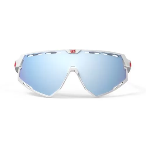 RudyProject Defender sports glasses - white gloss-fade blue, multilaser ice