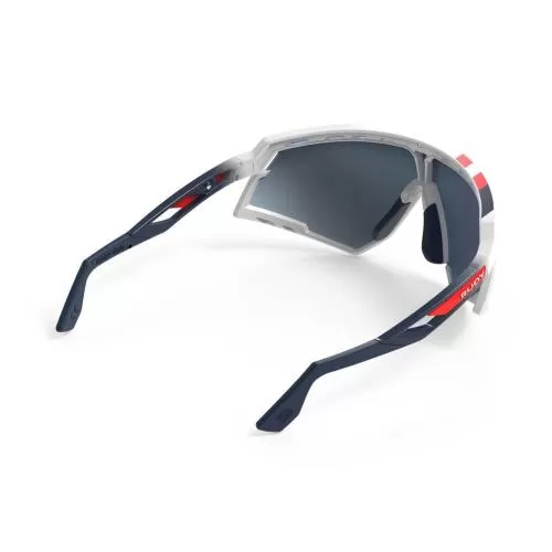 RudyProject Defender Sportbrille - white gloss-fade blue, multilaser ice