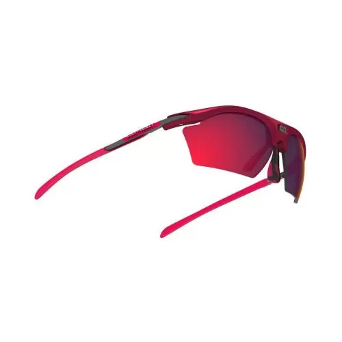 RudyProject Rydon Slim sports glasses - merlot matte, multilaser red