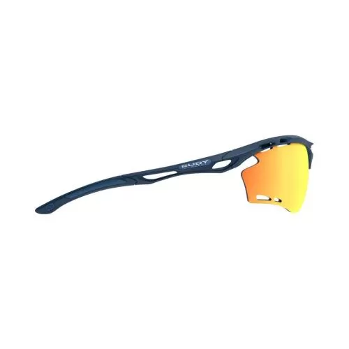RudyProject Propulse sports glasses - blue navy matte, multilaser orange