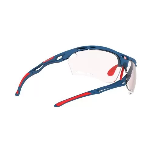 RudyProject Propulse impactX2 Sportbrille - pacific blue matte, photochromic red