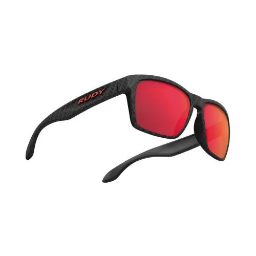RudyProject Spinhawk Sonnenbrille - carbonium, ML red