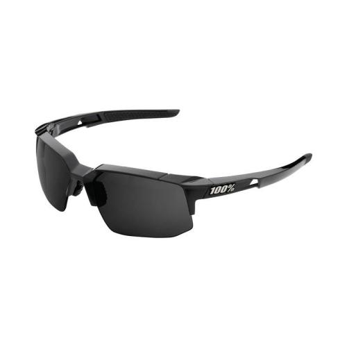 Image of 100% Sportbrille Speedcoupe - Polished Black - Grey PeakPolar + Klar