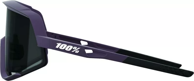 100% Glendale Brille Soft Tact Deep Purple - Black Mirror Le