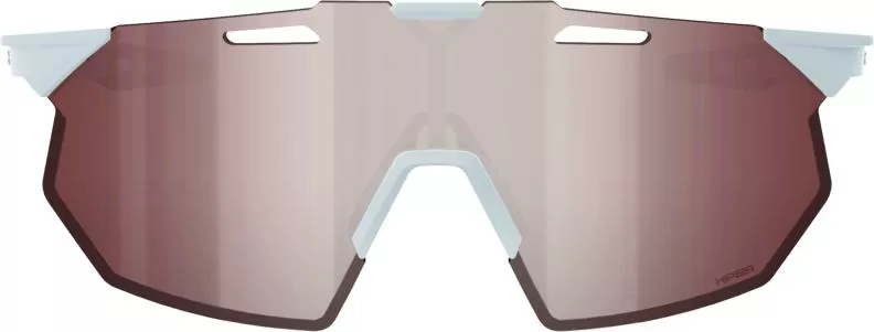 100% Hypercraft SQ - Matte Stone Grey - HiPER Crimson Silver