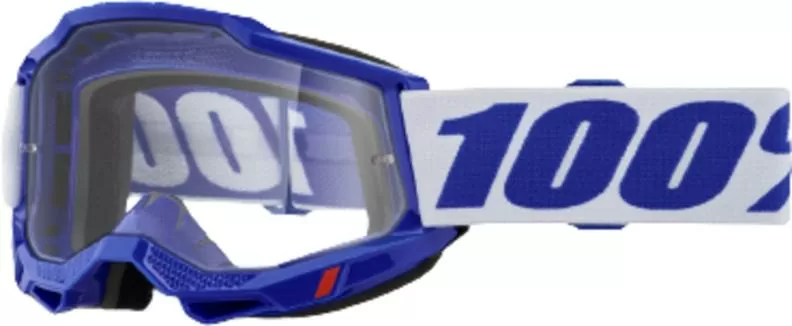 100% ACCURI 2 OTG Goggle Blue - Clear Lens