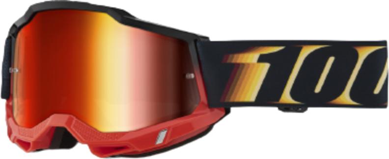 100% ACCURI 2 Goggle Stamino2 – Mirror Red Lens