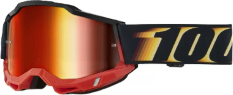 100% ACCURI 2 Goggle Stamino2 - Mirror Red Lens