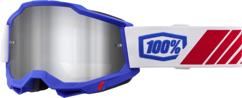 100% Accuri 2 Goggle Kolby – Mirror Silver Lens