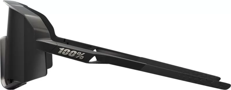 100% Slendale - Matte Black - Smoke Lens