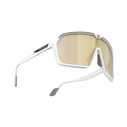 Rudy Project Spinshield Sportbrille - White Matte Mutlilaser Gold