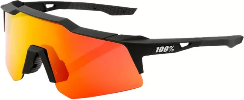 100% Brille Speedcraft XS Soft Tact Black-HiPER Rd