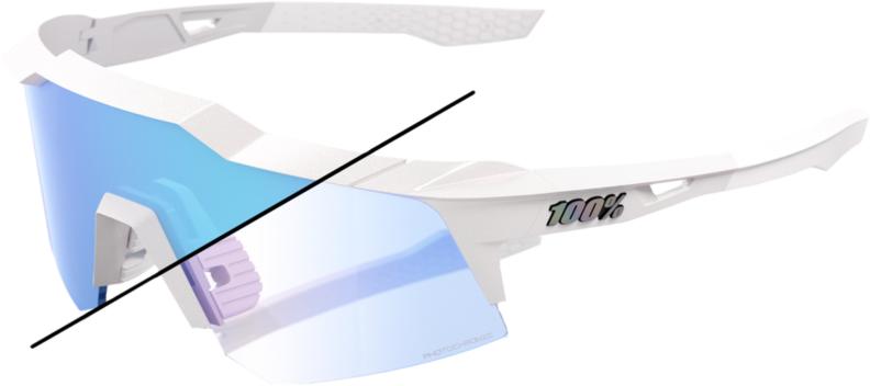 100% SPEEDCRAFT XS LE - Bastille - Blue Mirror Photochromic