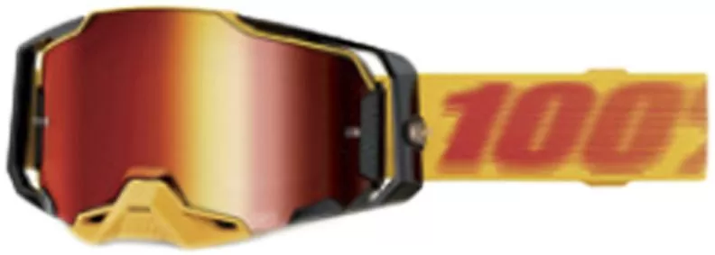 100% Armega Goggle Tetsu - Mirror Red Lens