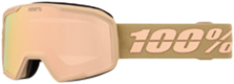 100% VALNOR II Goggle Trench - Mirror Peach Lens