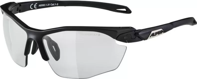 Alpina TWIST FIVE HR V Eyewear - black matt, black