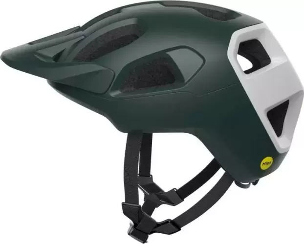 POC Cularis Velohelmet - pargasite green matt/hydrogen white matt
