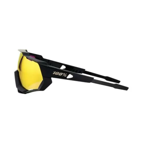 Speedtrap Soft Tact Black HiPER Red Multilayer Mirror Lens