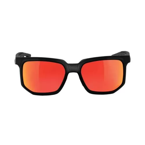 Centric Soft Tact Crystal Black HiPER Red Multilayer Mirror Lens