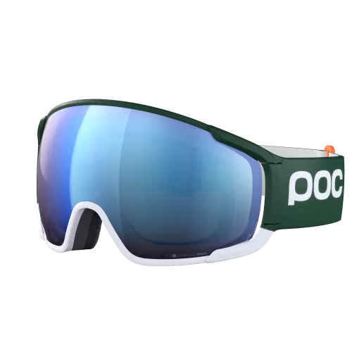 POC Goggles Zonula Clarity Comp - Moldanite Green, Spektris Blue