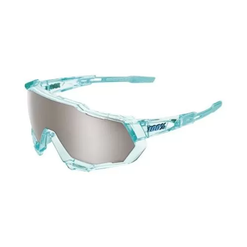 100% Speedtrap Brille Polished Transl Mint