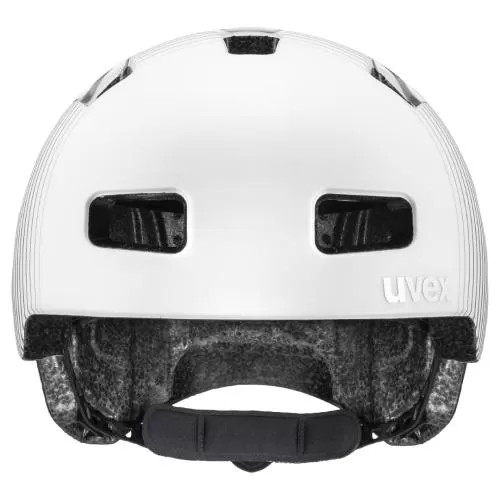 Uvex City 4 WE Bike Helmet - White-Grey Mat