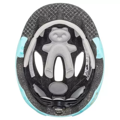 Uvex Oyo Style Kinder Velohelm - Flowers Cyan Mat
