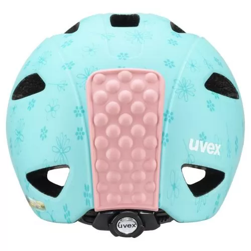 Uvex Oyo Style Kinder Velohelm - Flowers Cyan Mat