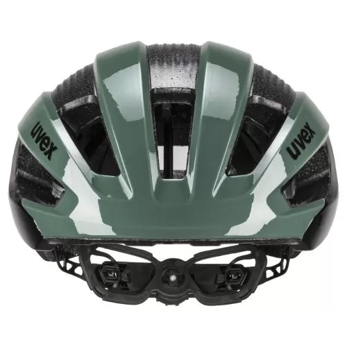 Uvex Rise Velo Helmet - Moss Green-Black