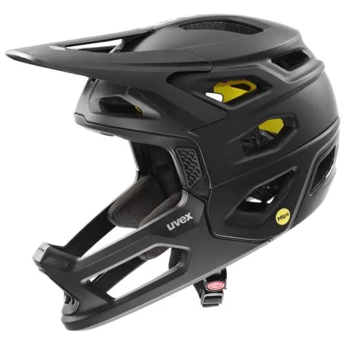 Uvex Revolt MIPS Bike Helmet - All Black Matt