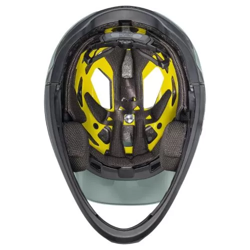 Uvex Revolt MIPS Bike Helmet - Moss Green-Black Mat
