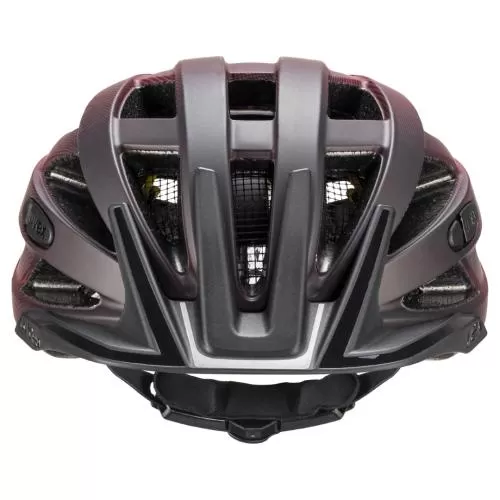 Uvex I-VO CC MIPS Bike Helmet - Black-Red Mat