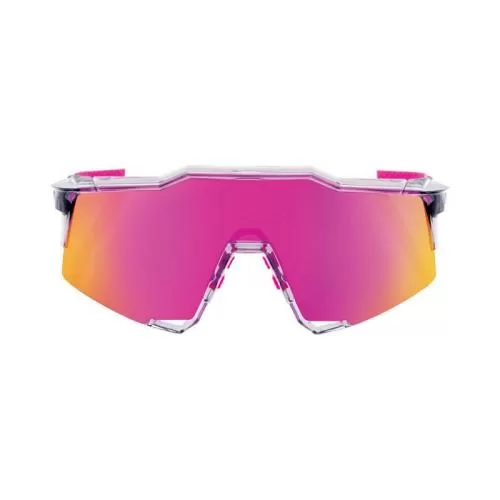 Brille Speedccraft -Polished Translucent Grey -Purple Multila