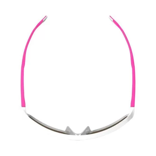 Rudy Project Spinshield Sportbrille - White-Pink Fluo Matte, Multilaser Red