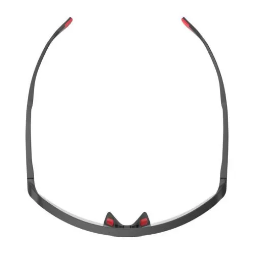 Rudy Project Spinshield Air Sportbrille - Black Matte, Multilaser Red