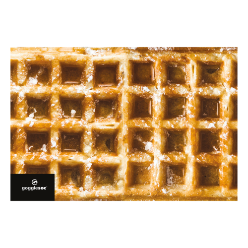 Gogglesoc Waffle Swipeout ORANGE